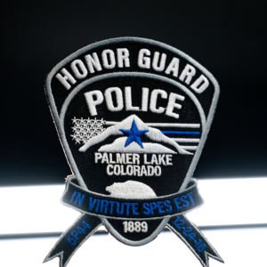 Palmer Lake Police Department Honor Guard Patch
